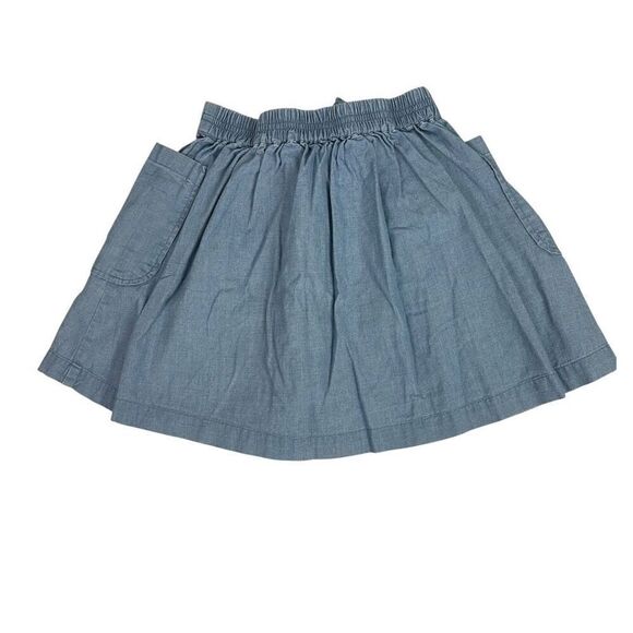 Crewcuts Elastic Waist Chambray Skirt size 8 - Picture 2 of 4